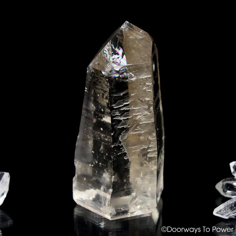 Golden Lemurian Quartz Record Keeper Crystal