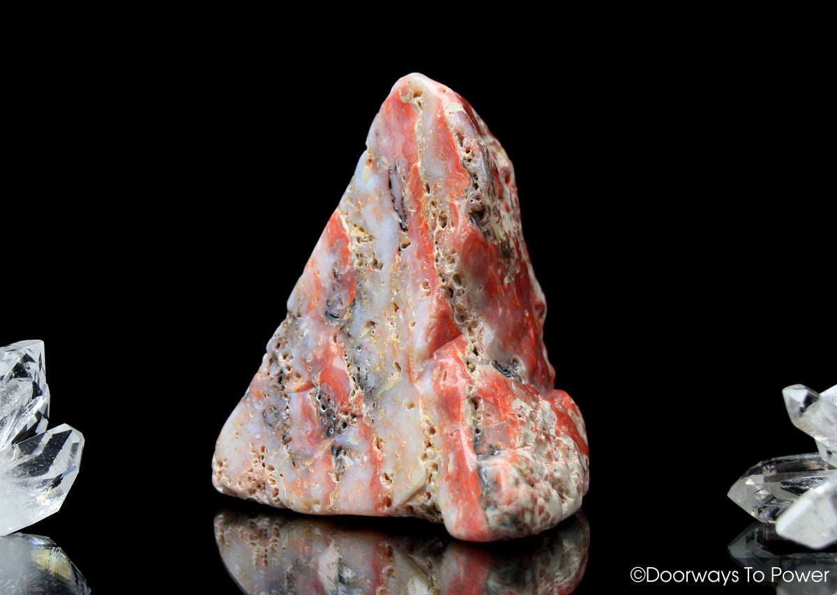 Cinnazez Azeztulite Altar Stone Polished & Azozeo Super Activated