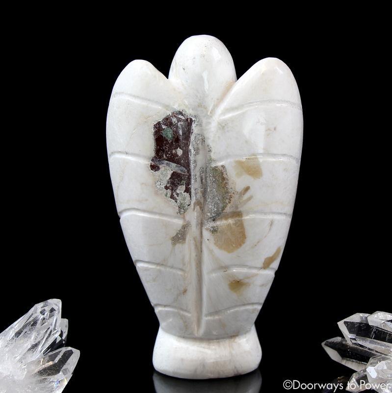 Scolecite Crystal Angel & Rare Synergy 12 Stone