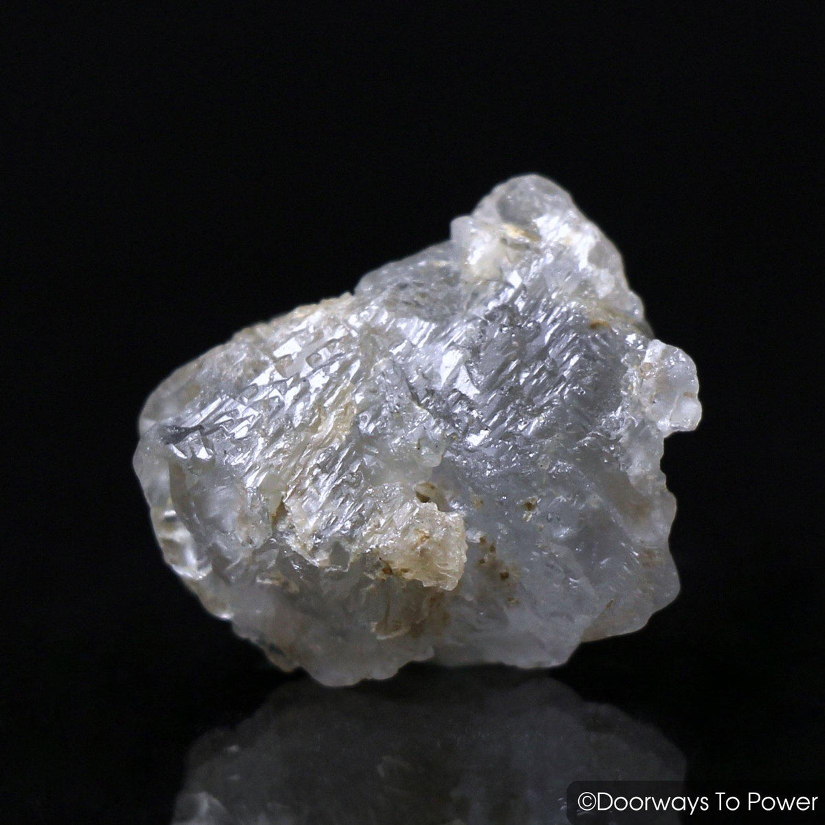 African Grey Herderite Crystal & Synergy 12 Stone