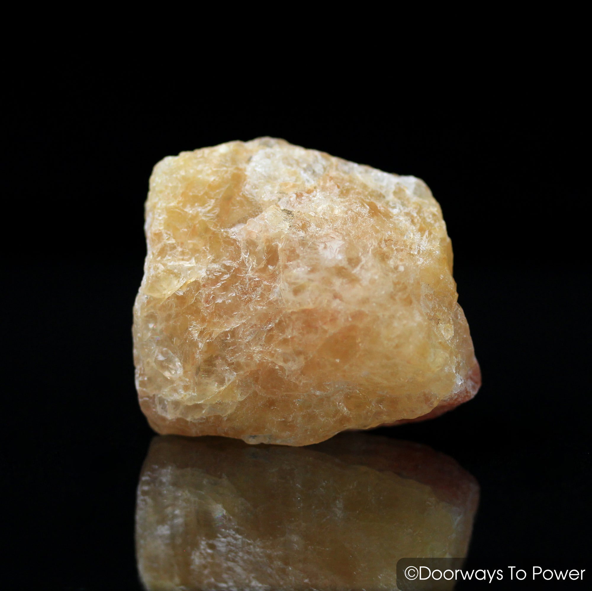 Himalaya Red Gold Azeztulite Raw Crystal Azozeo Super Activated