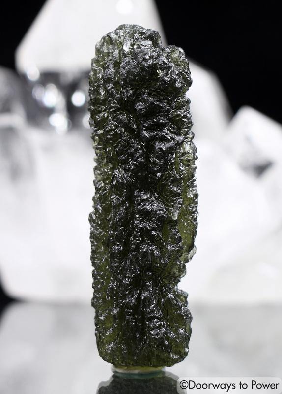 Moldavite Heaven and Earth Jewelry