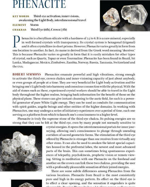 Phenacite Properties