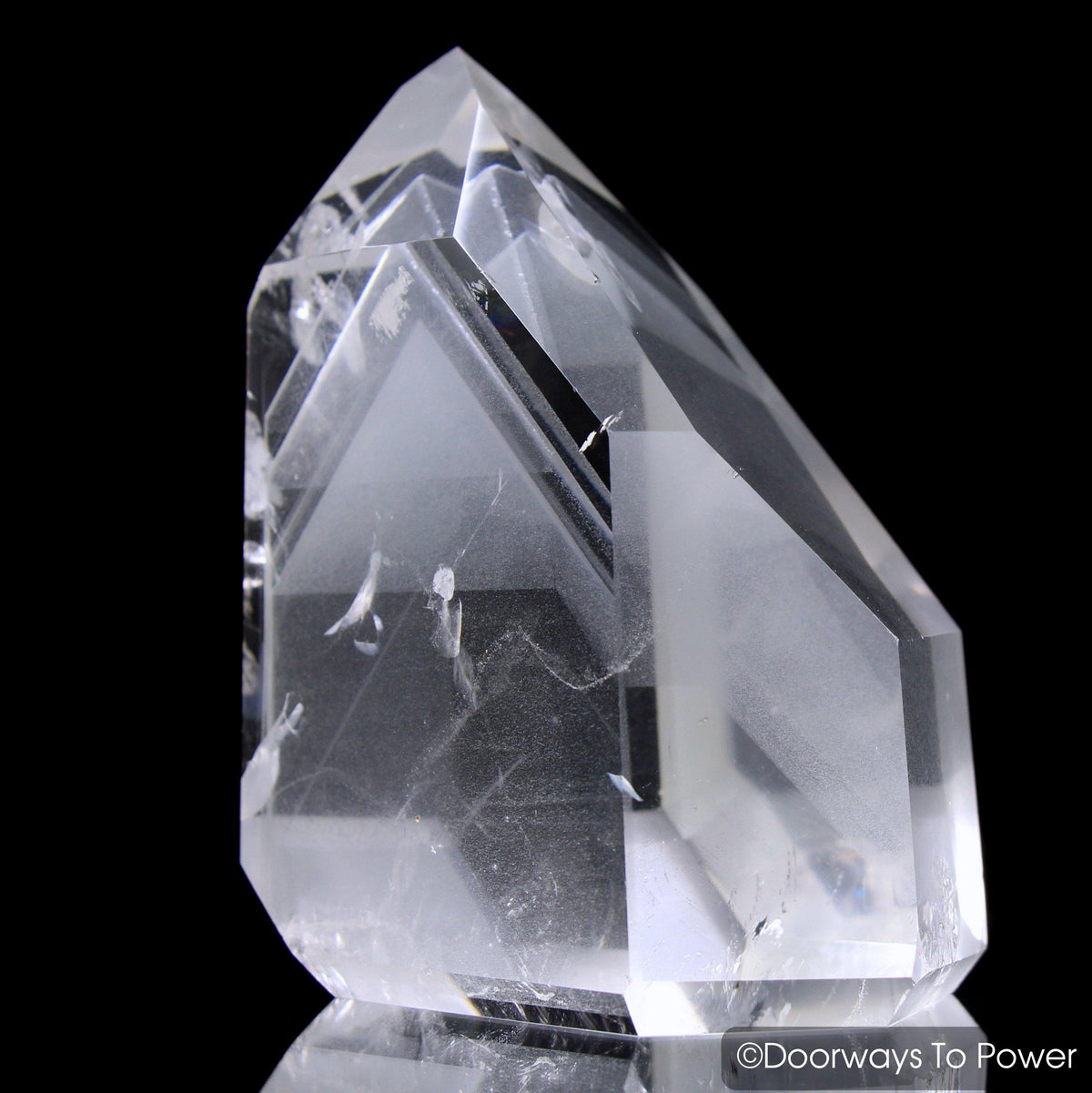 John of God Crystal Phantom Quartz Point