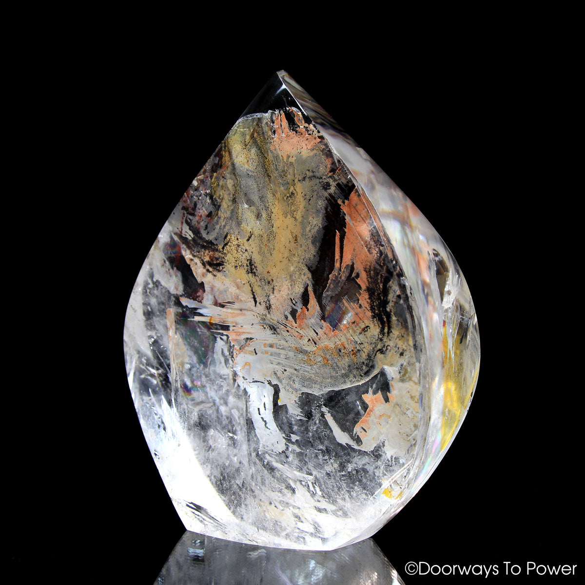 John of God Casa Crystal Sculpture 'Spiritual Alchemist'  Rare