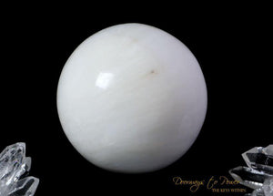 Barite White Light Crystal Crystal Sphere