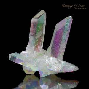 Angel Aura Lemurian Quartz Crystal