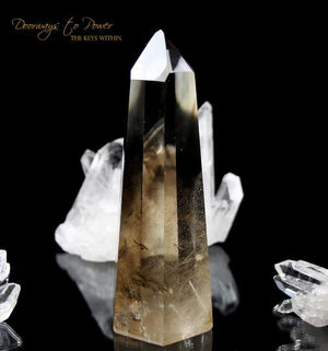 Citrine Smoky Phantom Quartz Master Dow Crystal 
