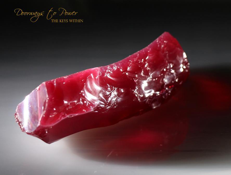 Raspberry Forte Veritas Monatomic Andara Crystal