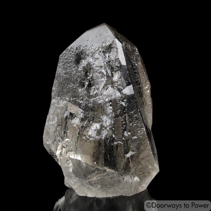 Golden Lemurian Crystal 'Light Language Royalty' 9D Energy Gateway