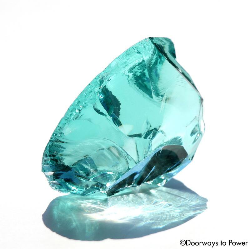 Gem Aqua Serenity Monatomic Andara Crystal 'Modulating Perception'