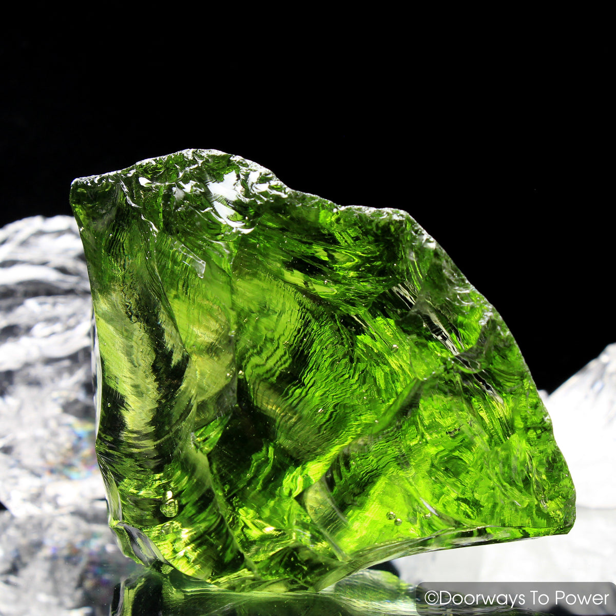 Terra Olive Earth Shaman Andara Crystal 'Ancient Earth keeper'