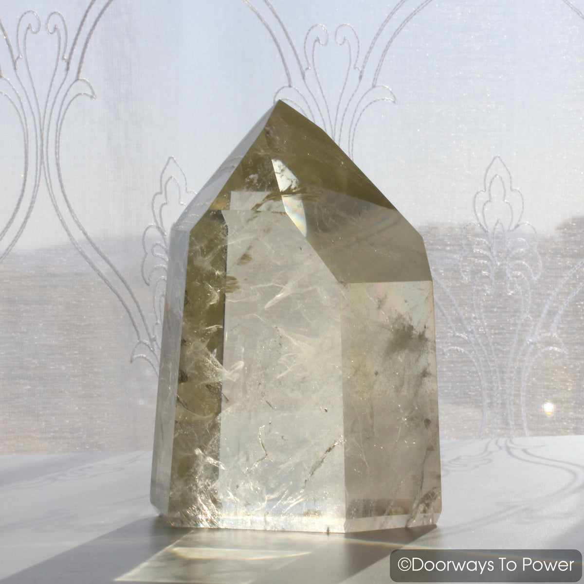 John of God Crystal Point Citrine Master Crystal & Abundance Stone