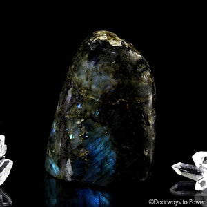 Labradorite Crystal Altar Stone 'Inter Dimensional Magic' 