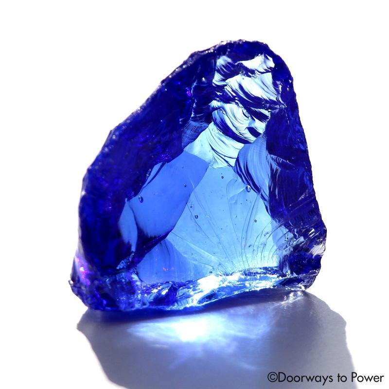Majestic Elestial Starlight Sapphire Andara Crystal \ OverSoul \ Sixth Density Light
