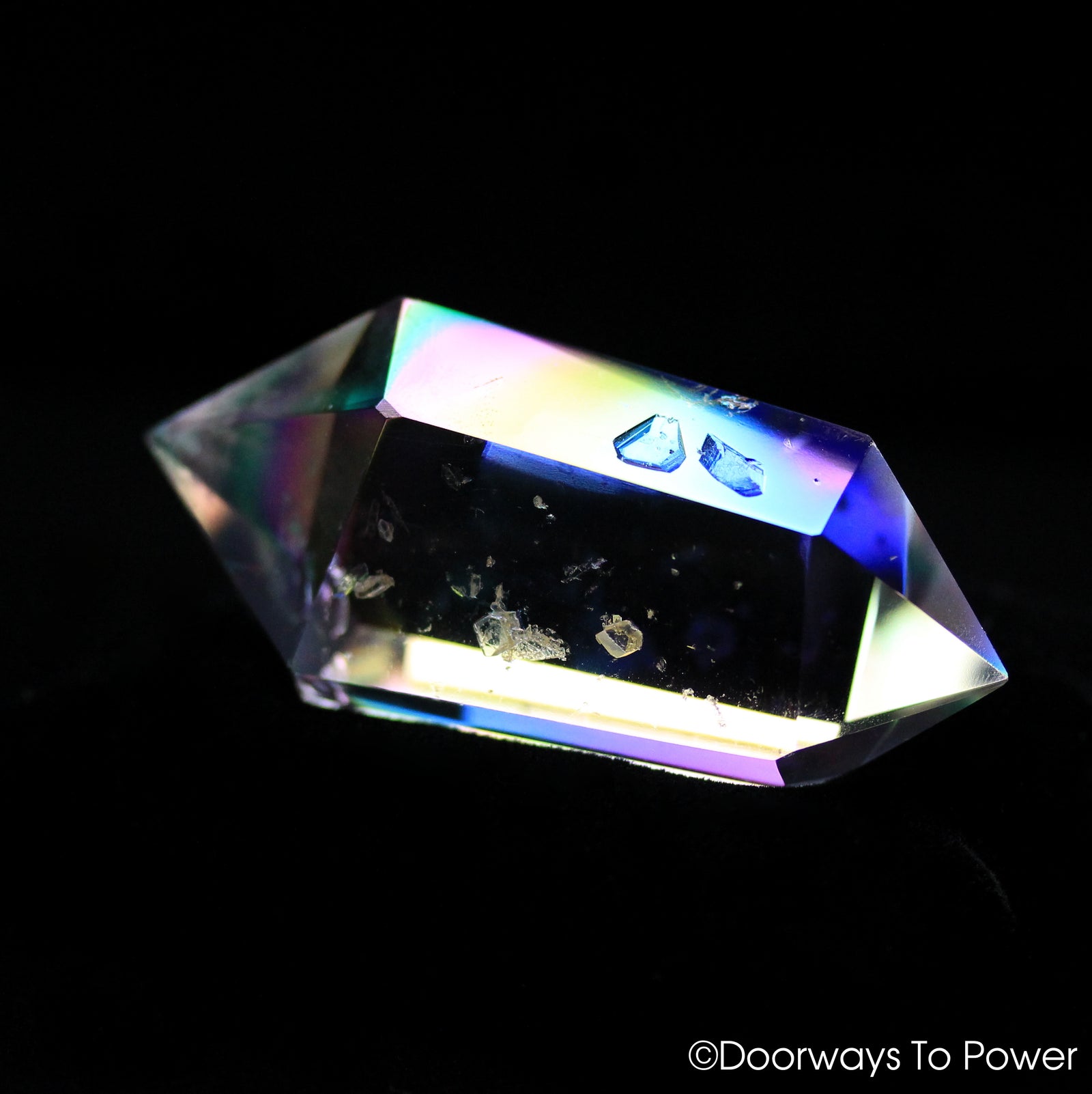 Angel Aura Quartz Crystal Double Terminated 'Angelic Healer'