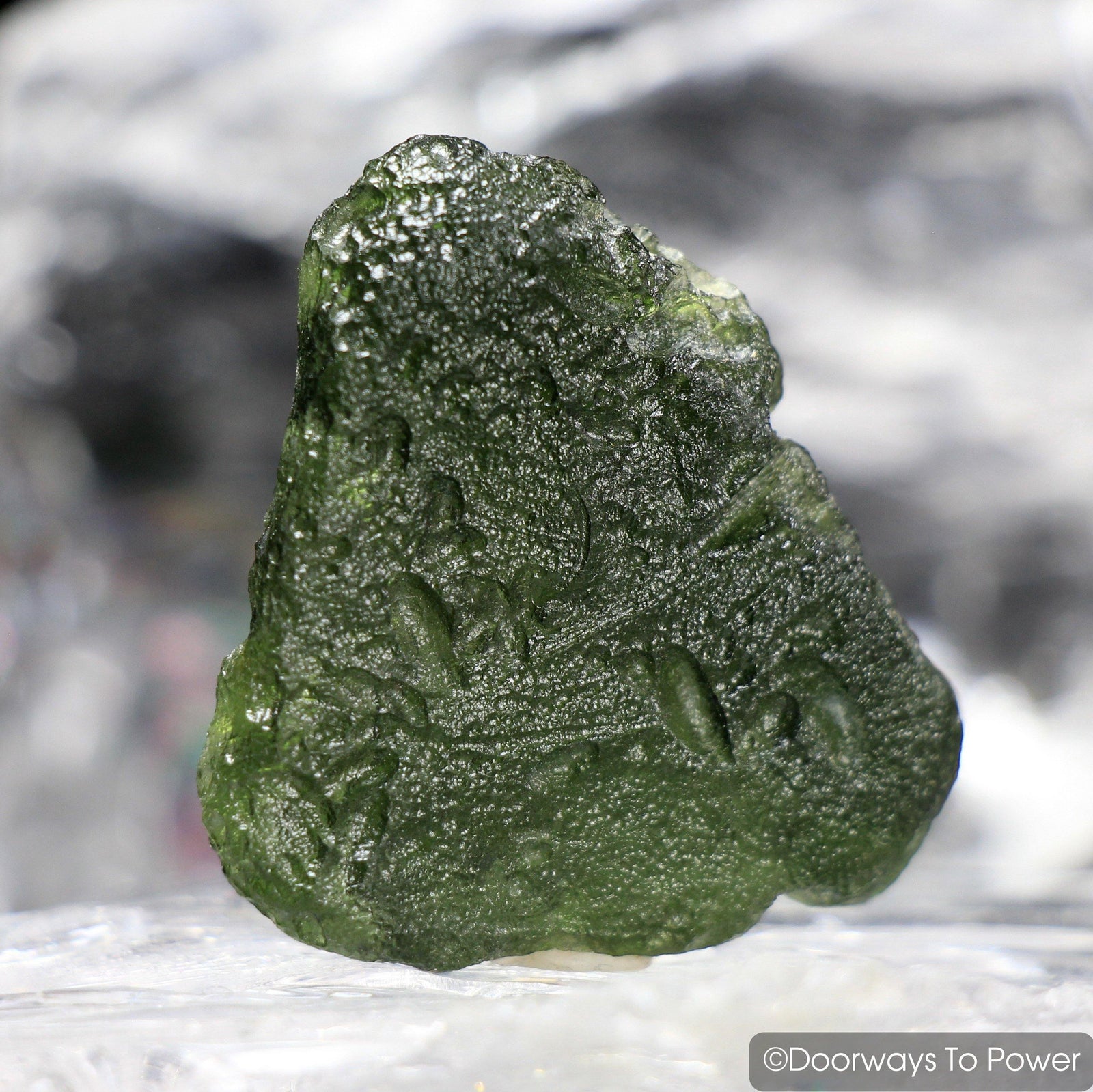 Moldavite Tektite Large Museum Quality Synergy 12 Stone Natural