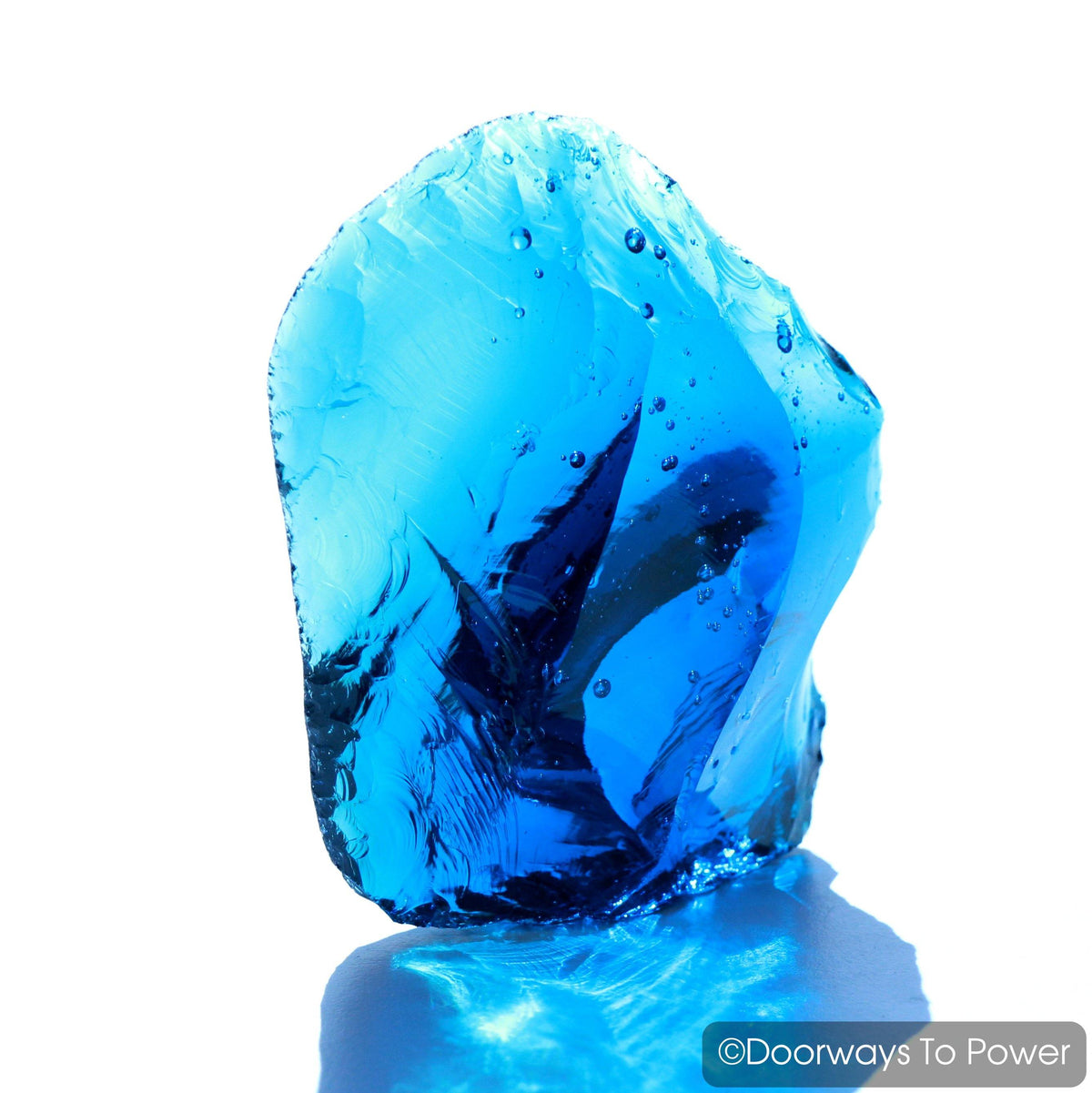 Electric Blue Atlantean Monatomic Andara Crystal 'Pleiadian Emissaries of the Light'