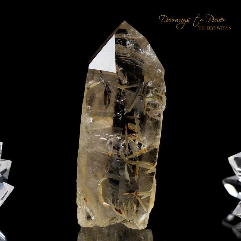 Golden Harmonics Spirit Paths Quartz Crystal
