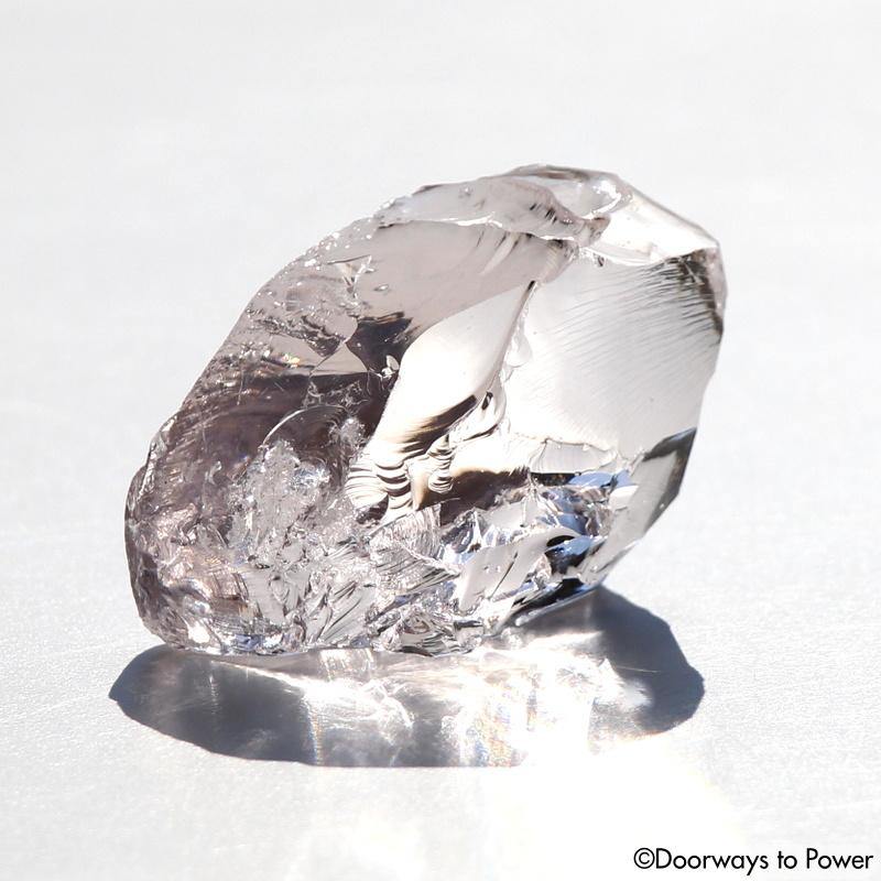 Arcturian Starseed Pink Andara Crystal Gem 'Quantum Light Pod'