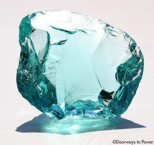 Aqua Serenity Monatomic Andara Crystal 'Atlantean Hologram'