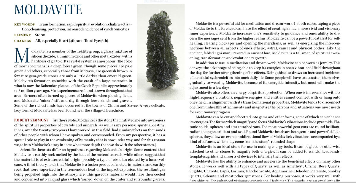 Moldavite Tektite A+++