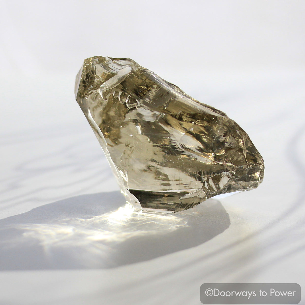 Celestial Gold Monatomic Andara Crystal 'Golden Light Merkaba'