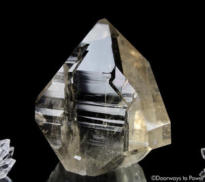 Citrine Quartz Lightbrary Crystal Sculpture