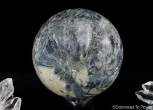 Blue Kyanite Crystal Sphere 