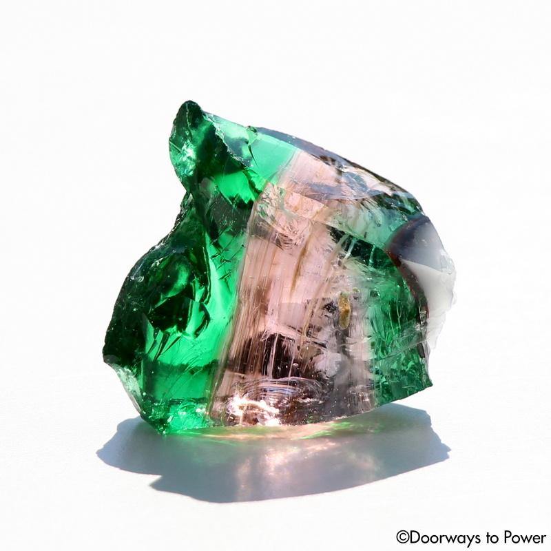 VENUS (IAN) PINK Emerald Thoth Bi Color Andara Crystal 'Ultra Rare'