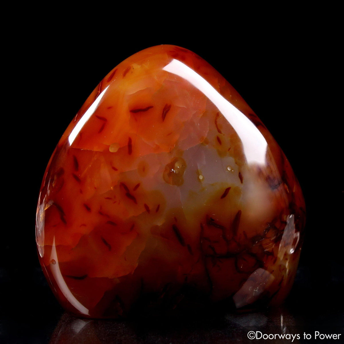 Carnelian Crystal Altar Stone 'Vitality & Energy'