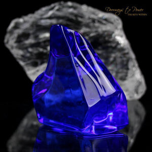 Siberian Blue Quartz Crystal 