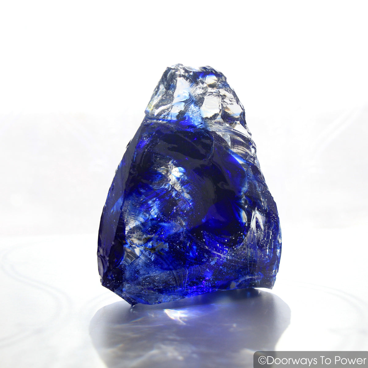 Tanzanite Fire & Elestial Starlight Monatomic Andara Crystal 'ARCTURIAN STAR-SHIP' 5D