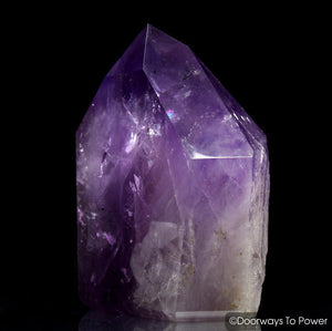 Amethyst John of God Quartz Casa Crystal Point