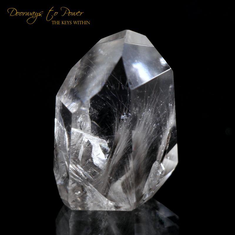 Manifestation Quartz Point with Brookite