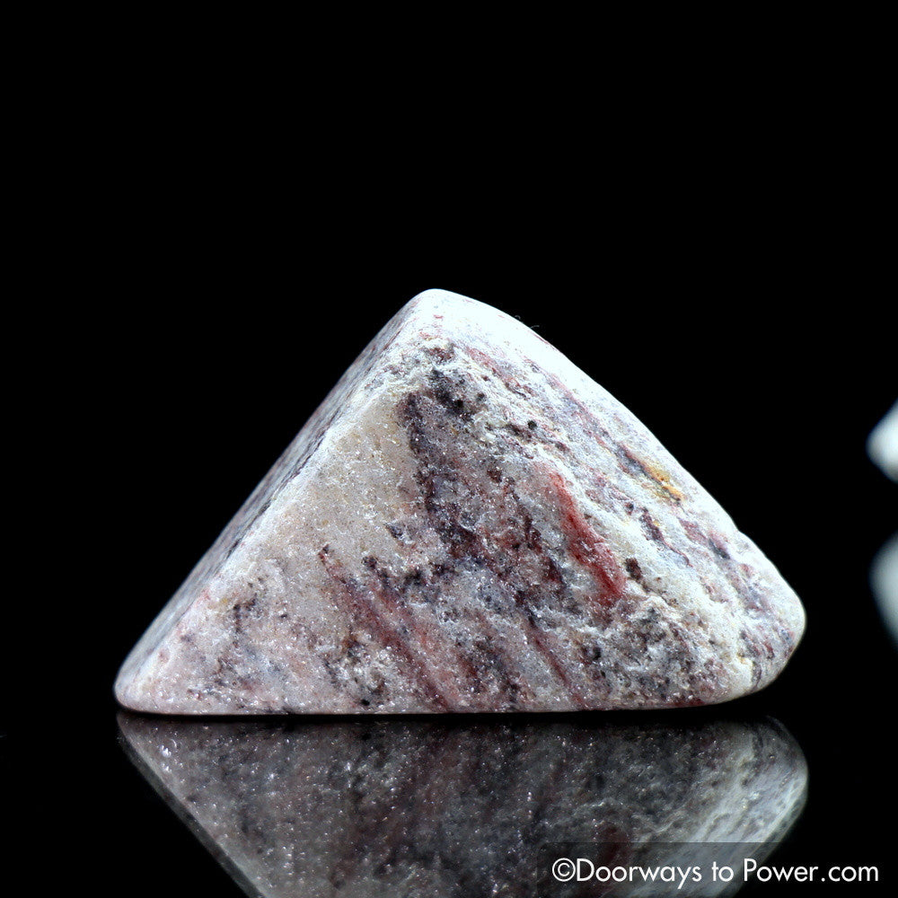 Vitalite Triangle Tumbled & Polished Crystal