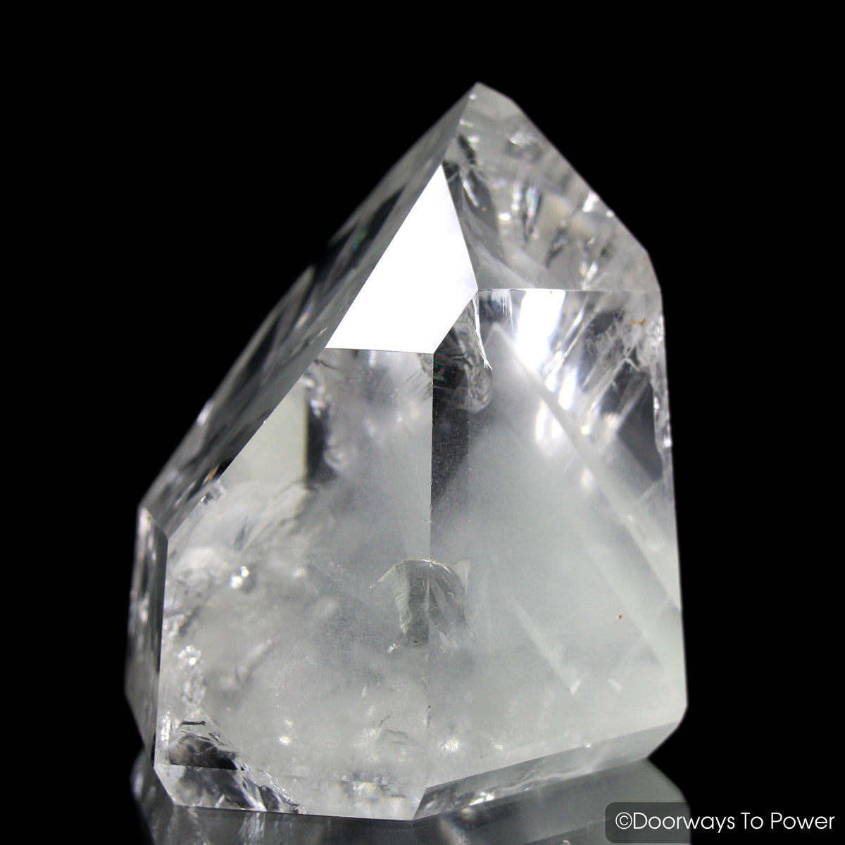 John of God Crystal Phantom Quartz Point
