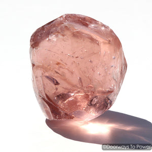 Arcturian StarSeed Pink Andara Crystal 'Quantum Light Pod' Rare