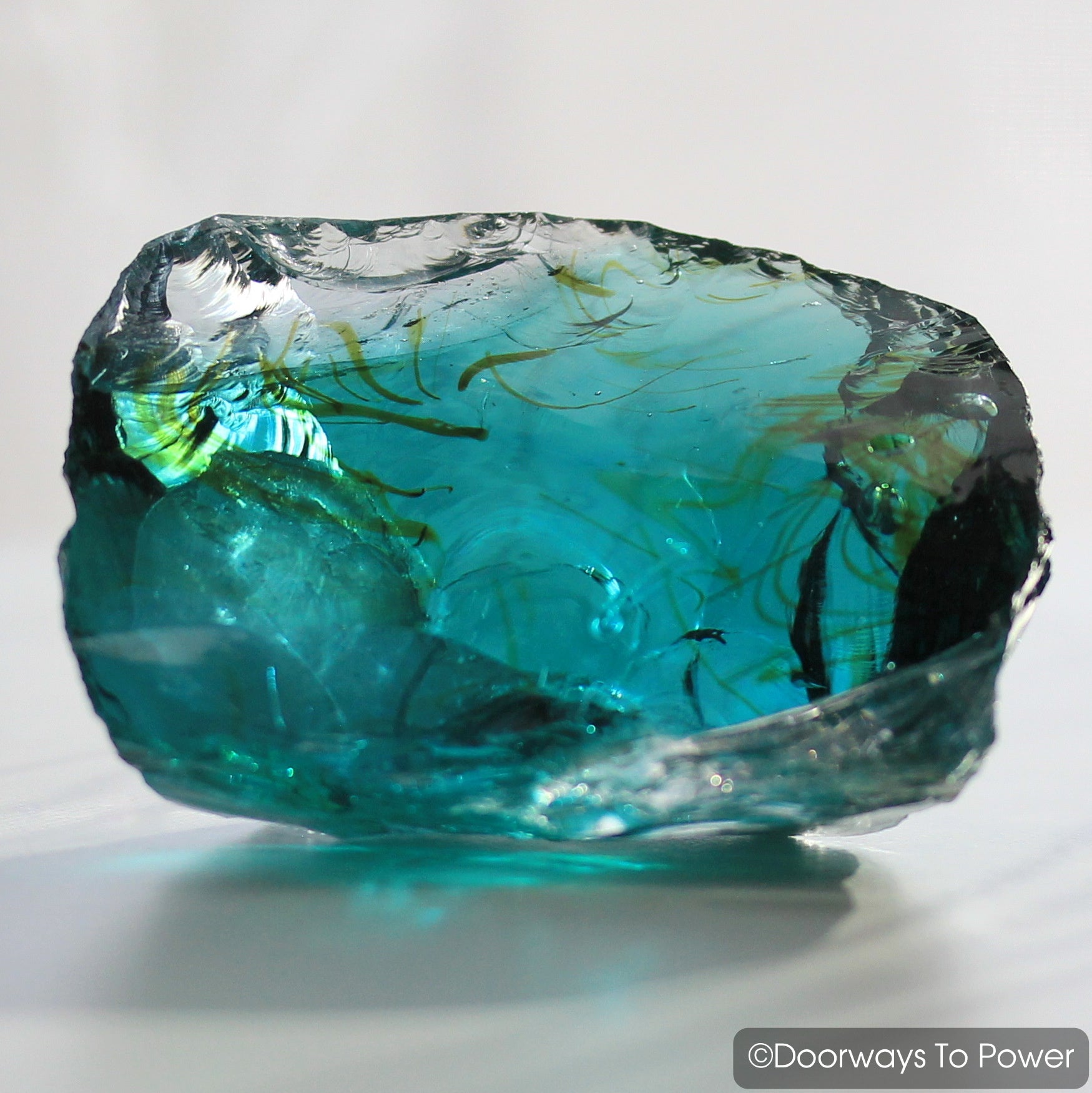 Thoth the Atlantean Emerald Green Monatomic Andara Crystal 