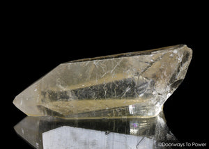 Golden Healer Lemurian Seed Quartz Starbrary Isis Crystal 'High Alchemy'