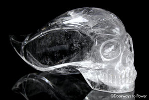 LeMurian Traveler Quartz Crystal Skull 'Dreamer' Leandro De Souza