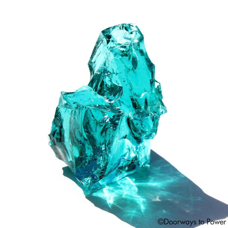 Cyan Angeles Monatomic Andara Crystal 'Celestial Messenger'