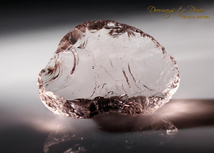 Arcturian StarSeed Pink Andara Crystal 'Quantum Light Pod'