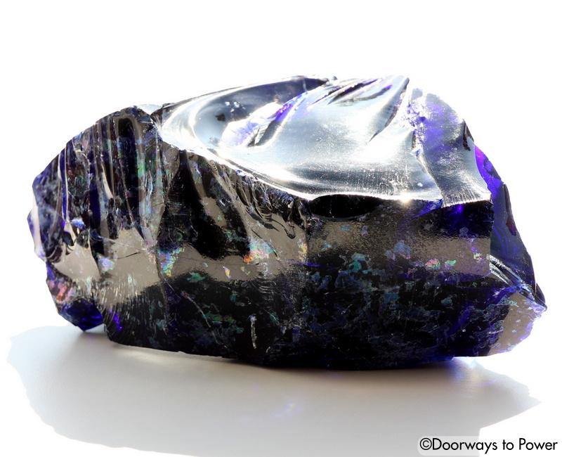 Tanzanite Fire & Elestial Starlight Andara Crystal 'ARCTURIAN STAR-SHIP' 5D