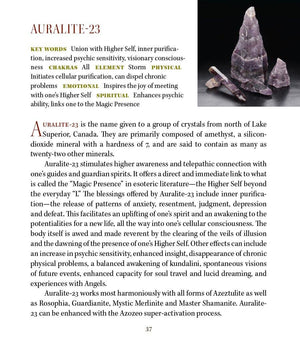 Auralite 23 Properties Meanings