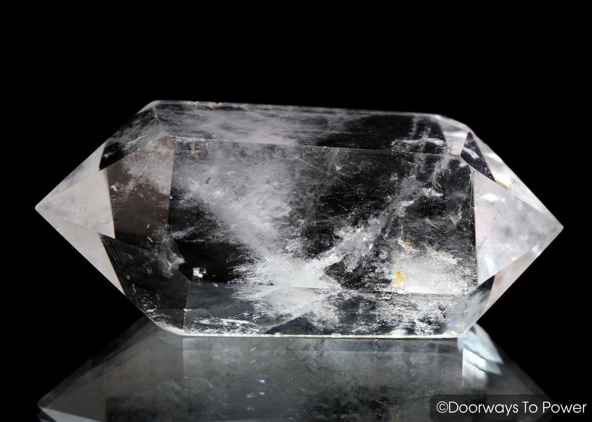 John of God Crystal Double Terminated Manifest Spirit Isis Casa Crystal