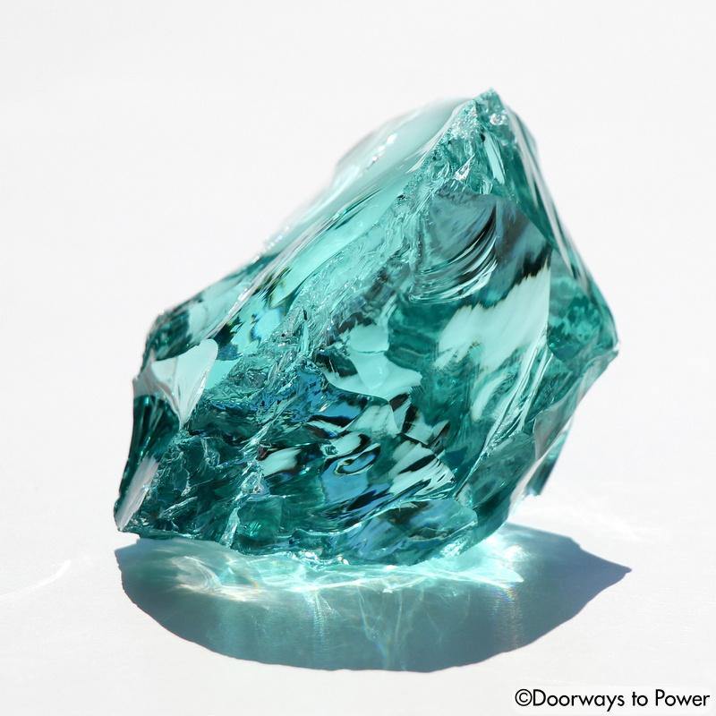 Cyan Angeles Monatomic Andara Crystal 'Celestial Messenger'