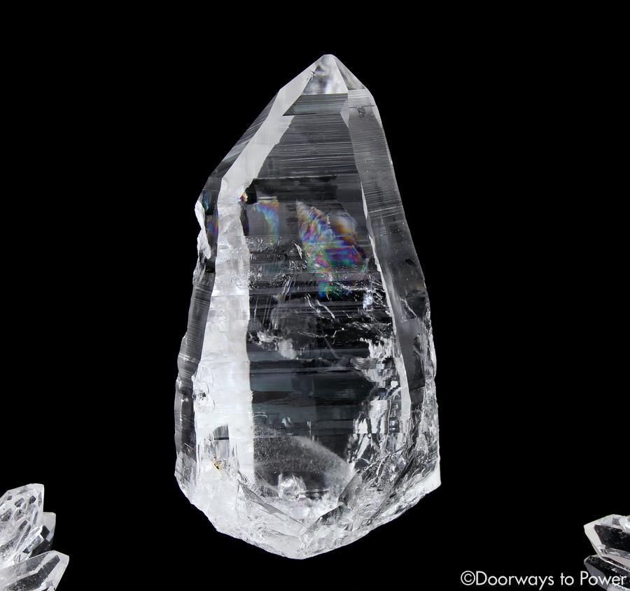 Colombian Lemurian Light Quartz Isis Crystal Point 'Illuminate'