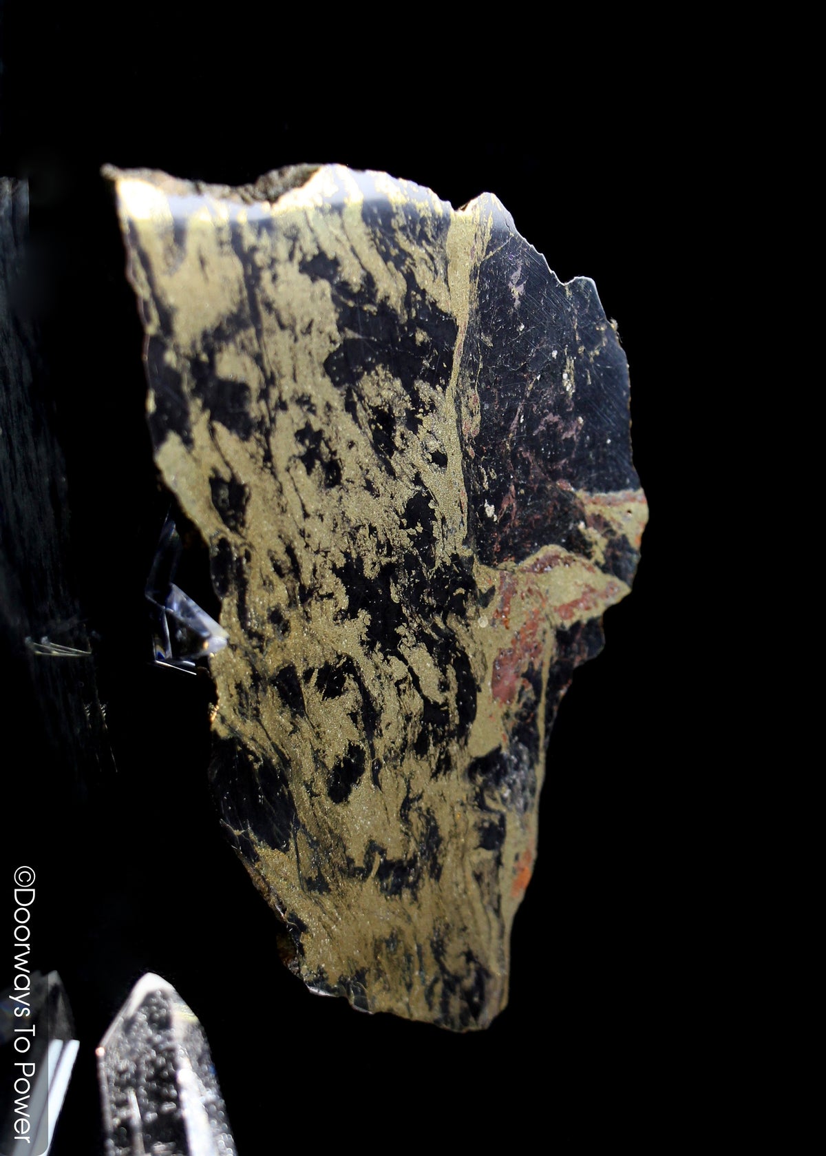 Healers Gold Crystal Polished Slice