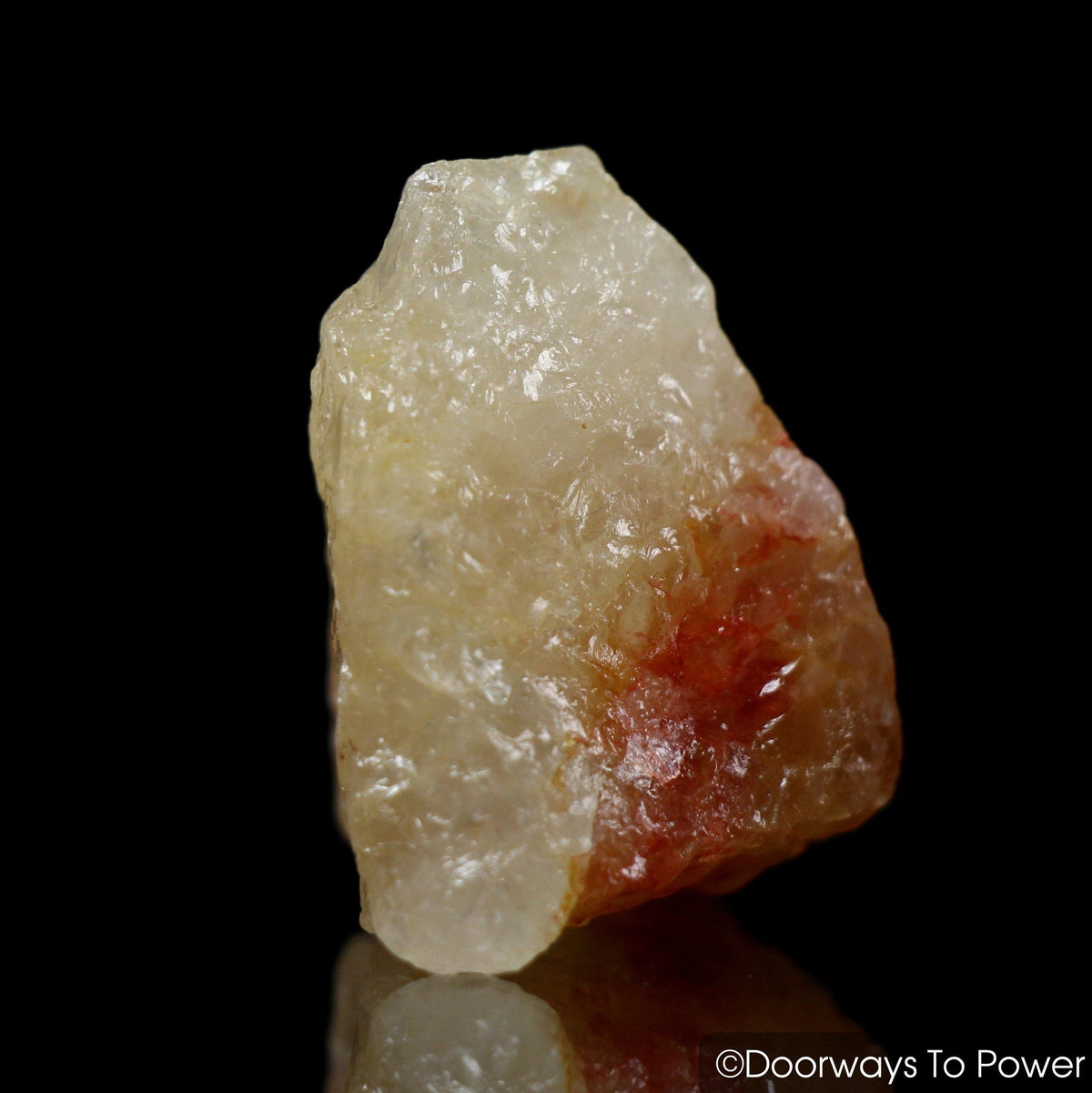 Himalaya Red Gold Azeztulite Crystal Tumbled Stone